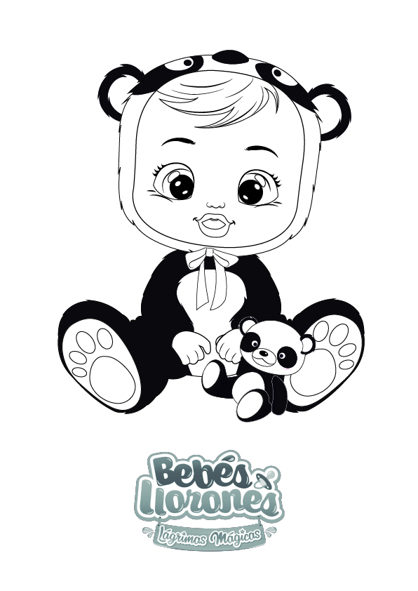 ¡ A PINTAR! | Bebes llorones